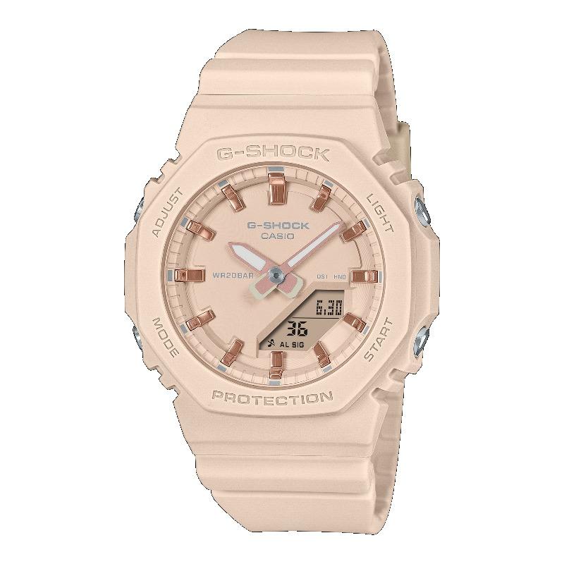 Casio Men s Resin 200M Water Resistant Digital Shock Resistant Quartz Watch GMA-P2100M-4A красный