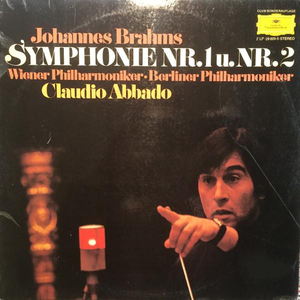 LP Record JOHANNES BRAHMS Symphonie Nr. 1 und Nr. 2 296095 Deutsche Grammo Germany Classical Used