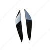 For Tesla Model Y      ABS Evil Eyebrows Car Headlight Eyelids Lids Body Kits Tuning Accessories 3D Stickers