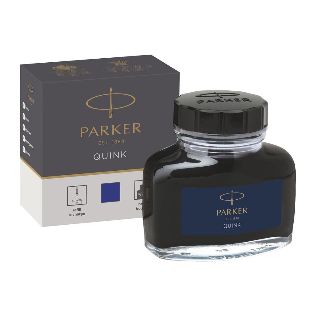 PARKER Quink Bottled Ink 1950376 Blue Set of Officially Imported (S0037470) 12,