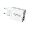 PD Quick charger 55W fast Wall charger plug For AU/EU/UK/US mobile phone charger Type-c or USB Universal Home office USB C