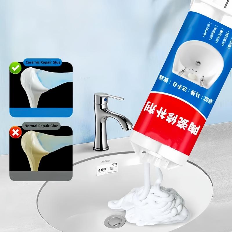 AB Glue Tile Repair Strong Glue Ceramic Waterproof Sealant For Toilet Washstand Bathtub Repair Paste Potsherd Binder