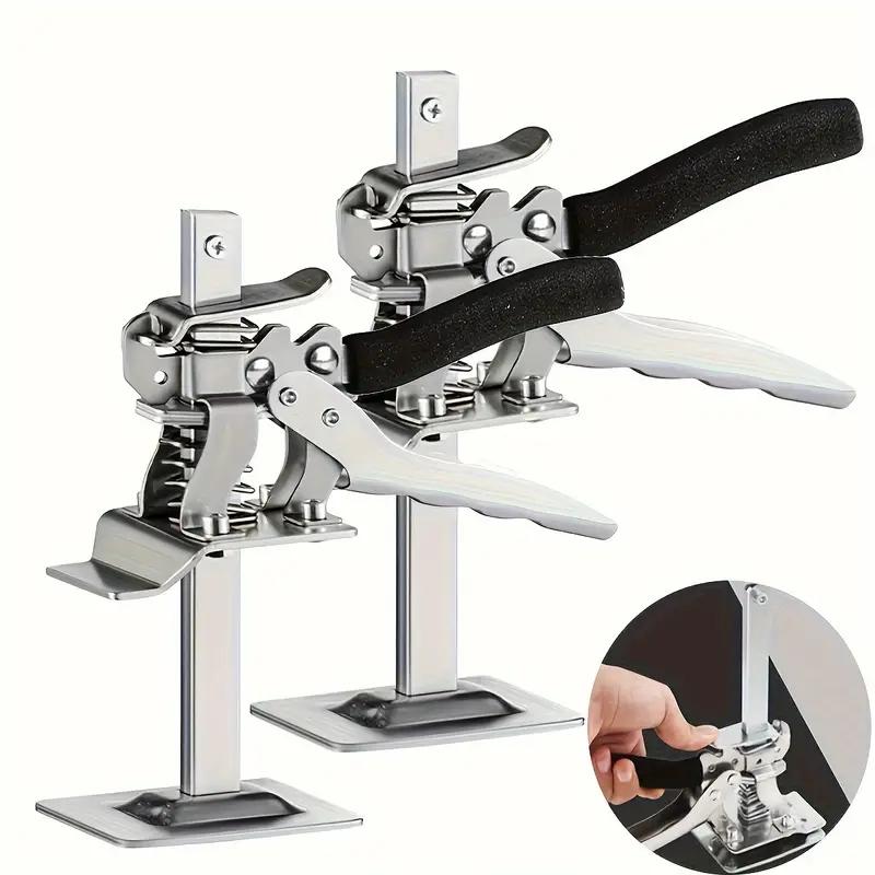 2/1PCS New Labor Saving Arm Board Jack Cabinet Lifter Tile Height Adjusting Lifter Multifunctional Anti-Slip Hand Lifting Tool