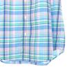 Unused RALPH LAUREN Check Short Sleeve Button Down Shirt XL(18-20) Blue Kid's Used
