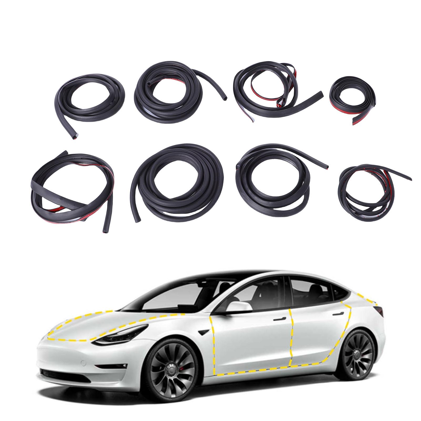 

Car Weather Stripping Wind Noise Reduction Soundproof Door A B Pillar Rubber Replacement for Y All Years