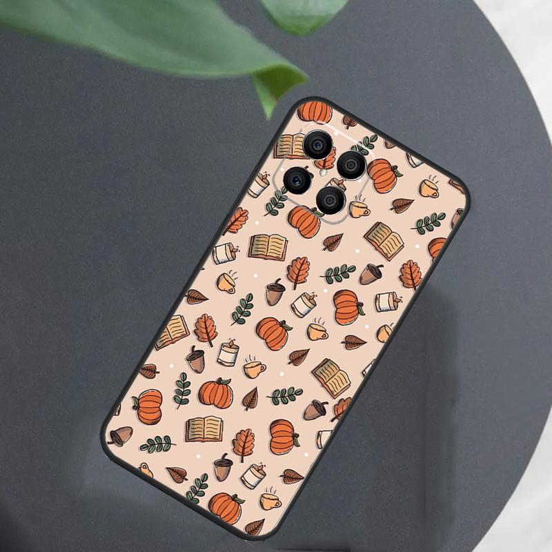 Autumn Leaves Fall Halloween For Honor Magic 7 Lite 6 8 Case For Honor 200 400 Pro 90 70 50 X8c X8b X9a X9b X9c X9d Win RT