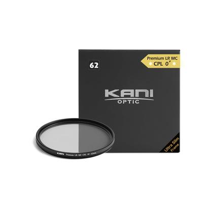 KANI 62mm ZeroSharp Series Premium LR MC CPL Ultra Slim Circular Polarizing Filter with a Thin Improved Color Reduced Color Low and Nano Coating 0#
