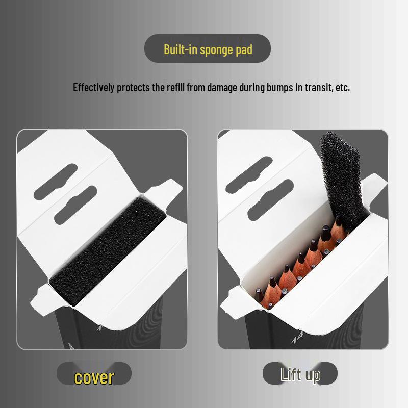 Ben Fan'er 14-Piece Sketch Pencil Set, 4H-14B for Students & Professional Art Drawing