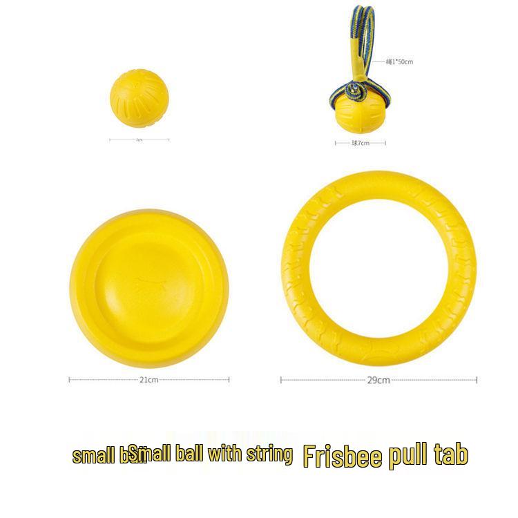 EVA Dog Toy: Floating Frisbee & Bite-Resistant Training Ring