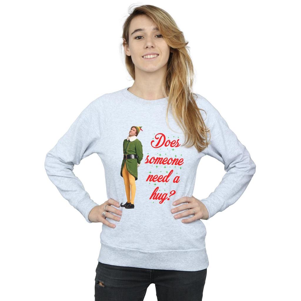 Elf Womens/Ladies Hug Buddy Sweatshirt