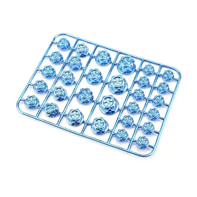 30 Stück/Set Motorrad Schraubenkappen Abdeckung Kopf Körper Dekorativ Motor Mutter Bolzen Kappen für Yamaha Kawasaki Honda Auto Fahrrad Zubehör