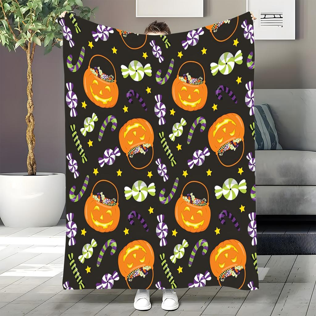 Halloween Print Blanket