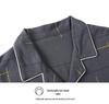 Men's Plus Size Cotton Pajama Set - Long-Sleeved, Ideal for Middle-Aged & Elderly, Spring to Winter Wear
