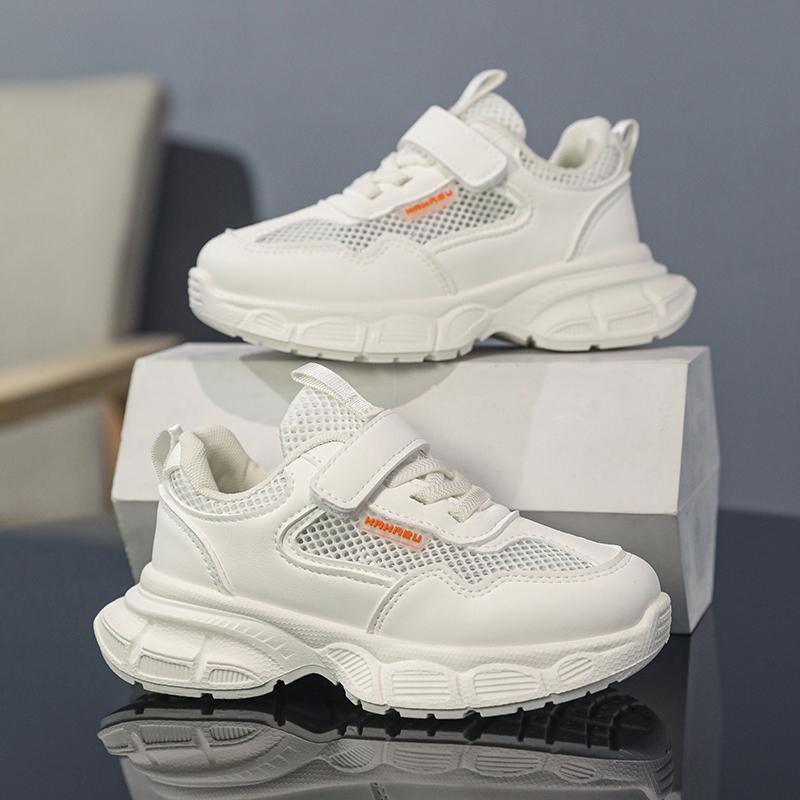 

Нове дитяче модне повсякденне дихаюче взуття Four Seasons Дитяче спортивне взуття для бігу Хлопчики та дівчатка Зручні кросівки 37