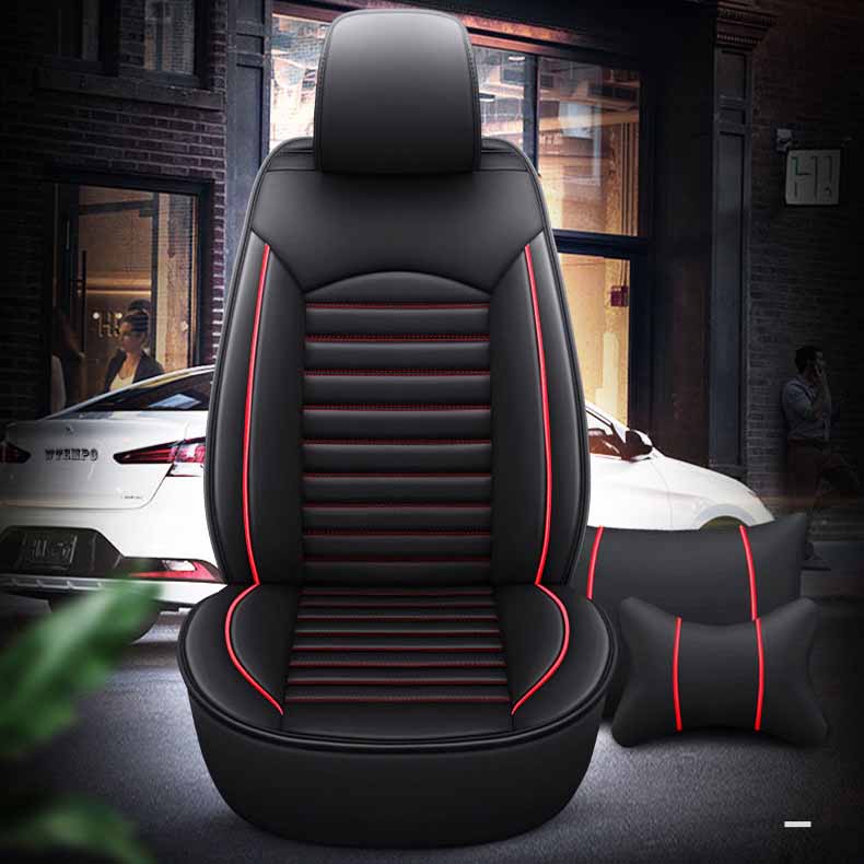 Five-seat Full Envelope Car Cushion Four Seasons Universal Car Seat Cover Leather Wear-resistant Dirty Breathable Car Seat Cover