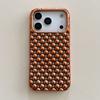 Electroplated 3D Orange Pearls Phone Case For iPhone 17 Air 16 15 14 13 Pro Max Hollow Dissipate Heat Shockproof Soft Cover
