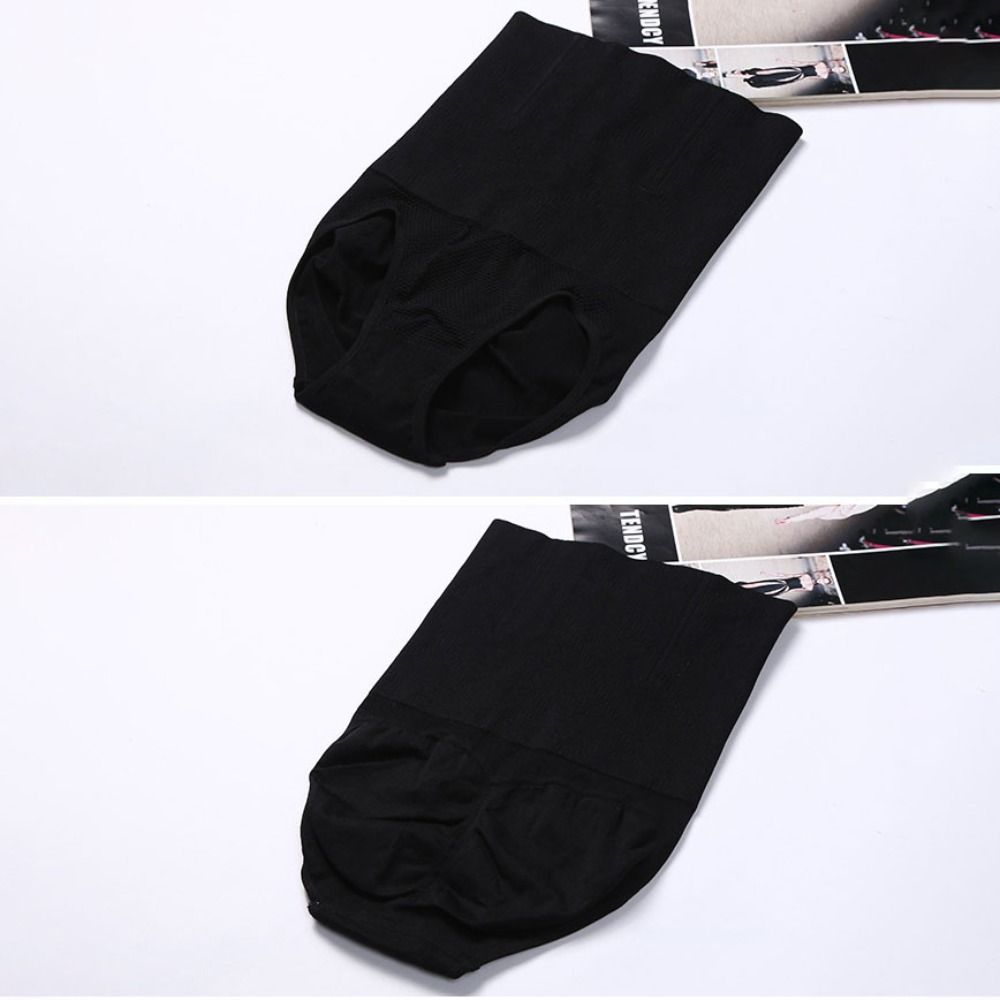 High Waist Tummy Control Panties Waist Trainer Bodyshape Briefs Lingerie Seamless Shapewear  Female
