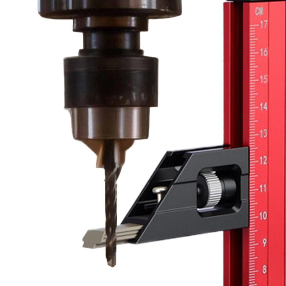 Aluminum Alloy Table Saw Height Ruler Professional Grade Heavy Duty Table Saw Setting Gauge Fine Tuning Laser Engraving