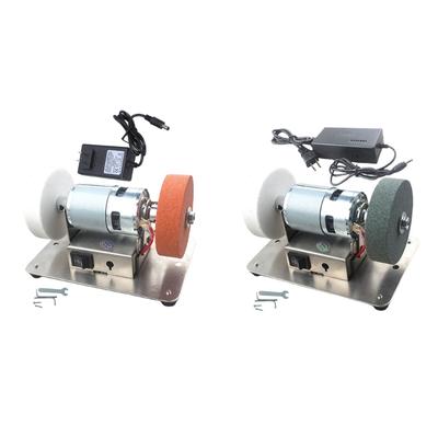 6000rpm Adjustable 100W Electric Benchtop Belt Sander For Metal Woodworking Polishing Tool Sharpening Projects