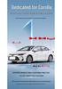 Toyota Corolla Sharp Fang Door Seal Insulation & Dustproof Rubber Strip Kit