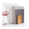 Desktop Bookend Holder Office School Supplies Accessory Stationery Bookends for Magazine Simple Style Wood Iron Book End Shelf