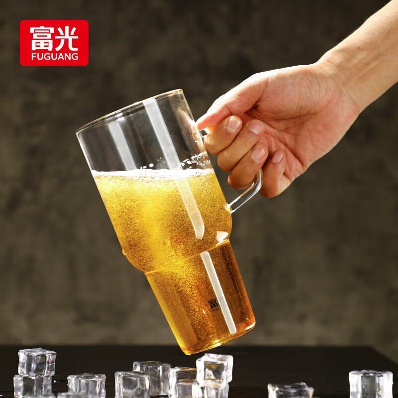 Fuguang 1.2L High Borosilicate Glass Mug with Handle