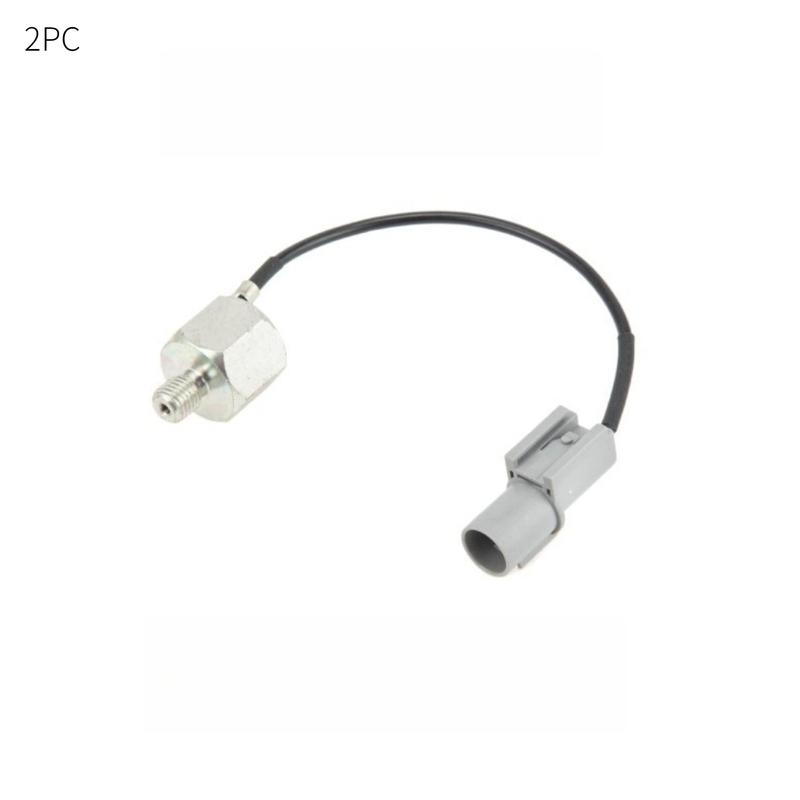 2pc Motorcycle Knock Sensor Compatible with Suzuki 18640-78G00 Engine Detonation Sensor Replacement Parts Vibration Sensor