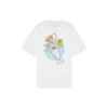 Ice Cream Print Crew Neck Short Sleeve T-Shirt Men Tops White KM00141KJ0008-P100