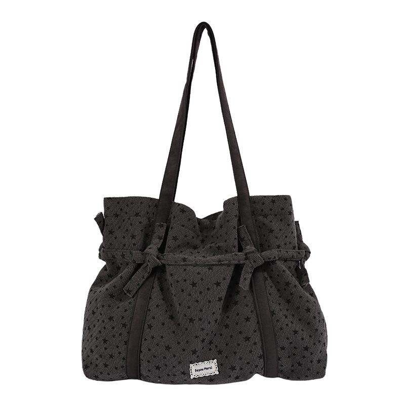 2026 Trendy Polka Dot Women's Lightweight Summer Tote - Large Capacity Shoulder Bag