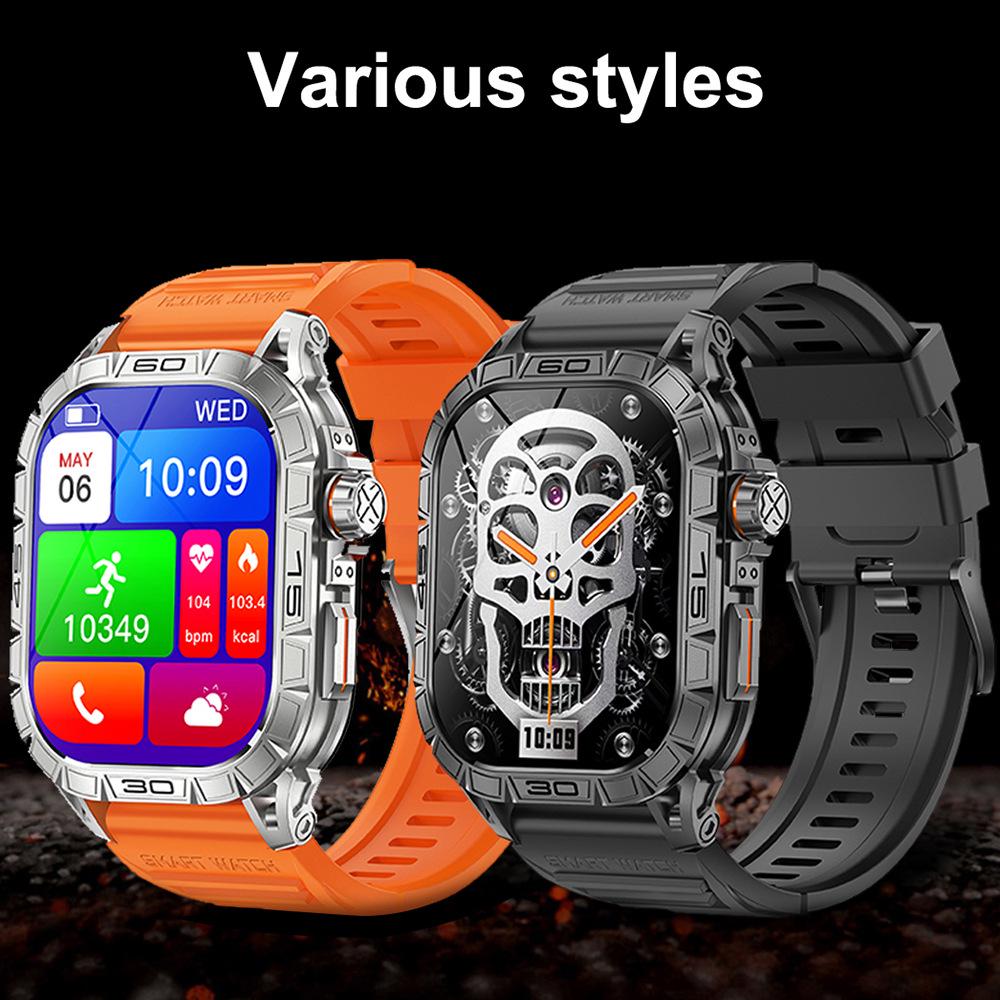 K63 Smartwatch: Outdoor Sports, Bluetooth Calling, Pedometer, Heart Rate & Sleep Monitoring, Blood Pressure.