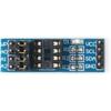 10Pcs AT24CXX EEPROM Memory Module I2C Interface 8 Pin Memory Modules PCB Excluding Chips Board Pull Up Resistor Board