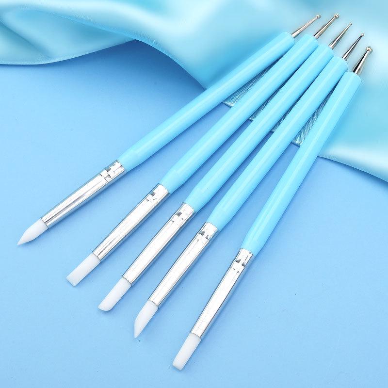 Double-Ended Silicone Sculpting & Nail Art Pen Set