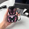 Black Butterfly Earphone Cases Cover Case For Airpods Pro 3 4 Pro3 Pro2 1 2