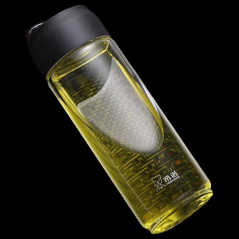XINO Portable Single-Layer Glass Water Bottle