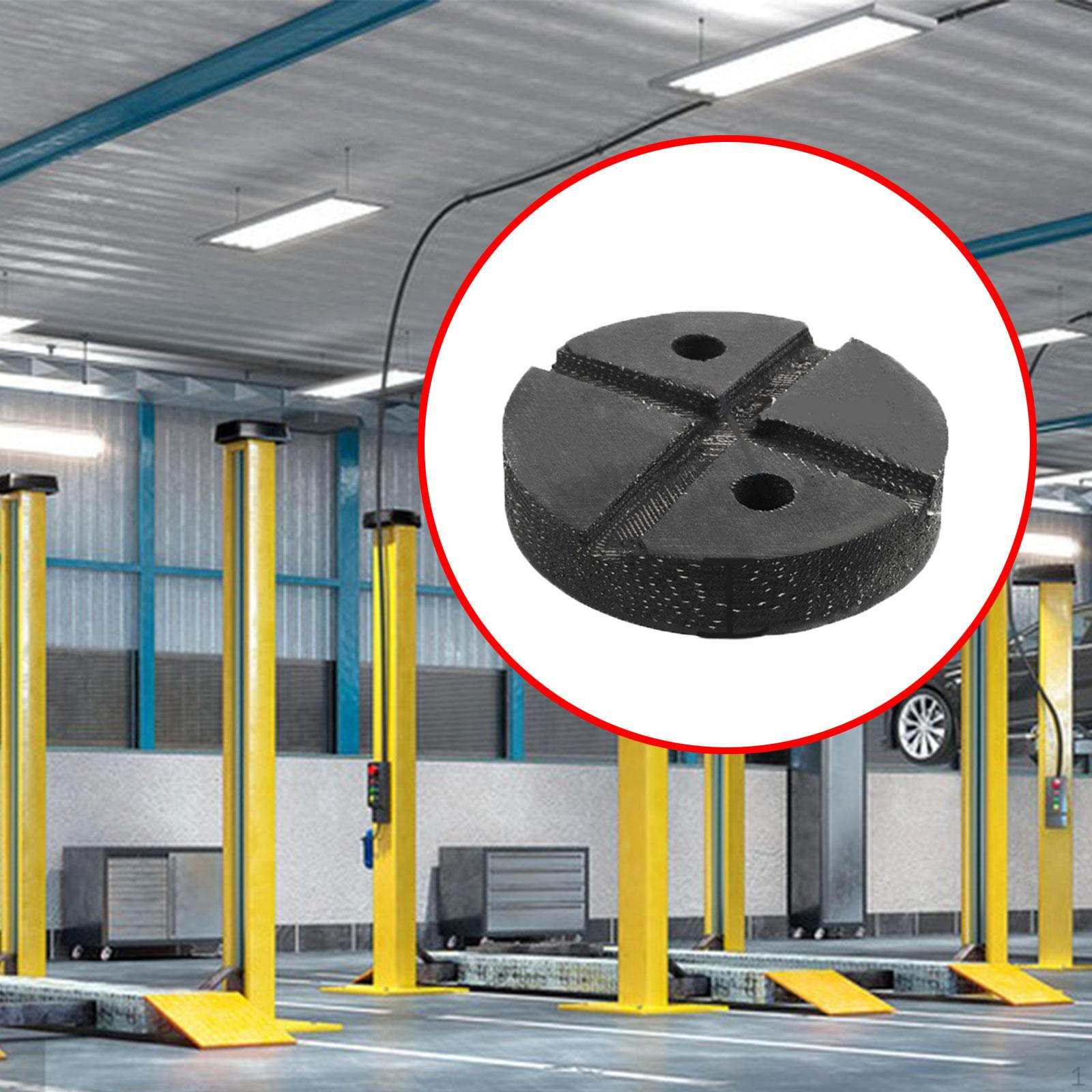 

Автомобильный подъемник резиновая подкладка аксессуар автомобильный высокопроизводительный прочный полезный подъем 120x120x24mm_Round 2 Holes