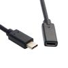 0.6m USB-C USB 3.1 Type-C Male to Type-C Female Extension Data Cable for Macbook Mobile Phone