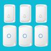 Smart Wireless Doorbell for Home & Commercial Use, Long-Range, No-Drill, Includes Three Units, Elderly Friendly.