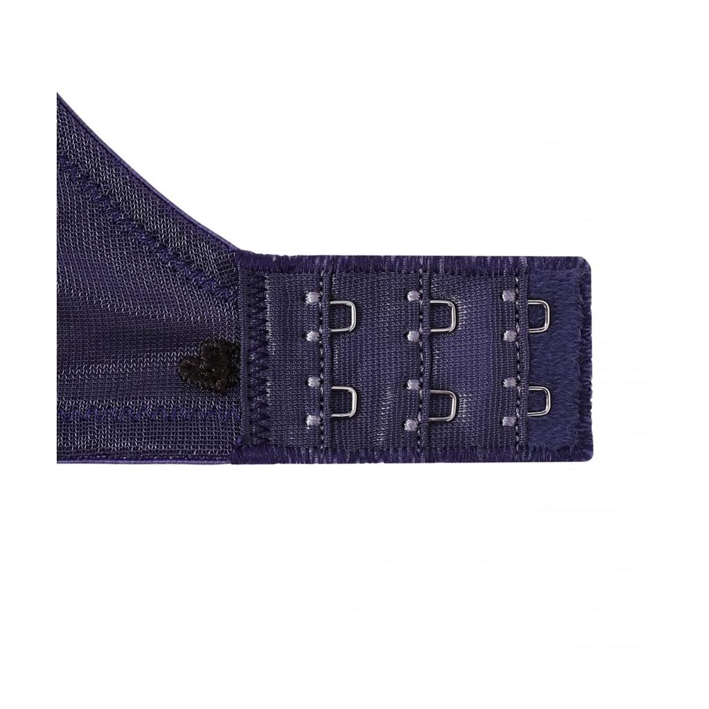 AMOSTYLE Charming Glamor Slimline Bra Panty Marble M008 Size E65M & Set, Stitch, (Blue),