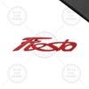 1 STUKS Metalen Letter Voor Ford Fiesta ST Line Nieuwe Oude Stijlen 3D Embleem Auto Achterklep Decals Badge Auto Accessoires Styling