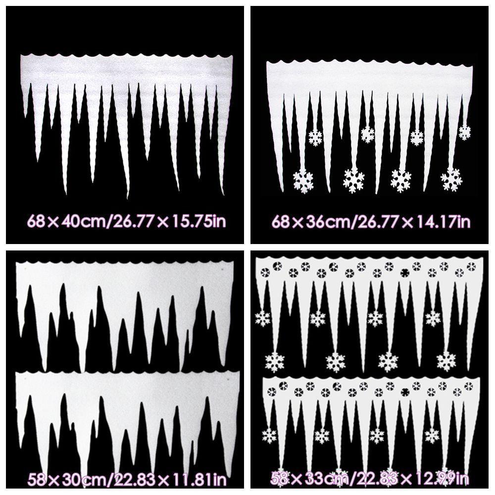 Soft Xmas Snow Blanket Christmas Decor Icicle Fringe Roof Decoration Christmas Fake Snow Blanket Polyester Not Easy To Break