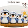 Soft Penguin Stuffed Toys Breathable Stuffed Toys Creative Stuffed Animal  for Children's Gift