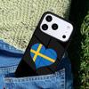 Sweden Flag Phone Case For iPhone 17 AIR 16 Pro Max 15 14 Pro 11 12 13 Shockproof Silicone Cover
