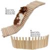 Sturdy Wood Climbing Fence/ Ladder Toy Keep Your Pet Safe and Content in Habitat