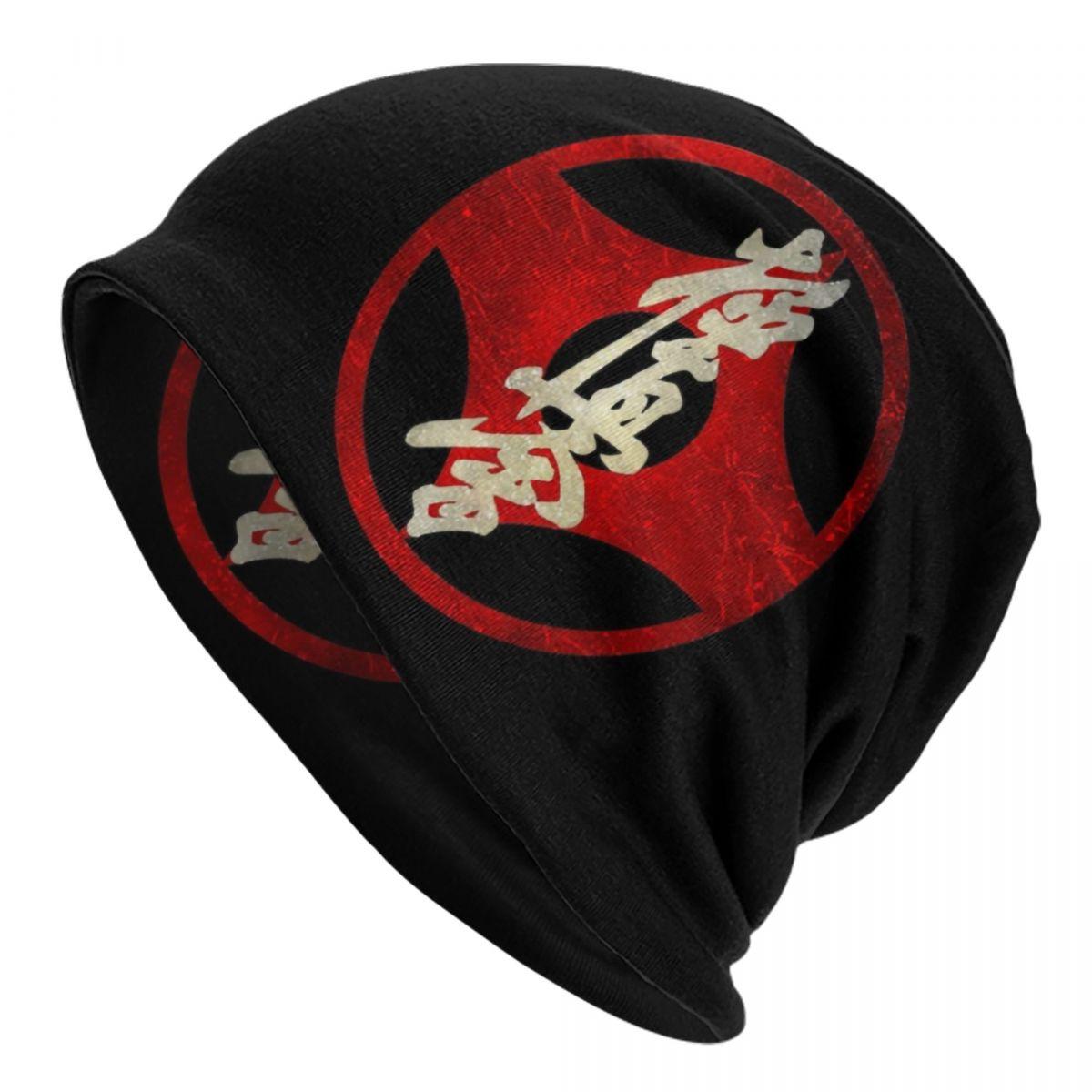 

Custom Karate Kyokushin Skullies Beanies Caps Streetwear Winter Warm Unisex Women Knitted Hat Adult Unisex Martial Arts Bonnet Hats Beanies Hat