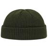 Autumn Winter Melon Cap Men Women Knitted Hat Beanie Skullcap Sailor Caps Cuff Short Brimless Retro Navy Style Hats Casquette
