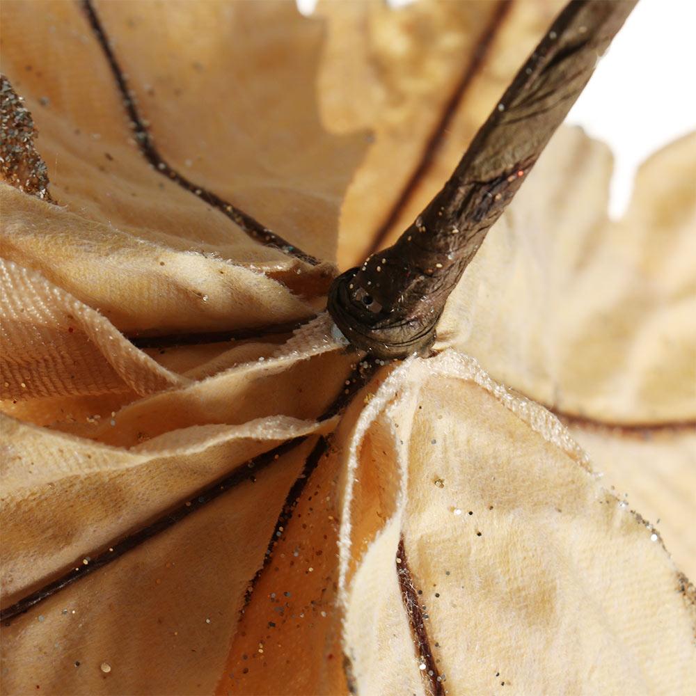 20cm Glitzer Künstliche Weihnachtsstern Weihnachtsbaum Blumen Party Dekorationsartikel Schmuck Heimdeko Handarbeit Flanellstoff Blume