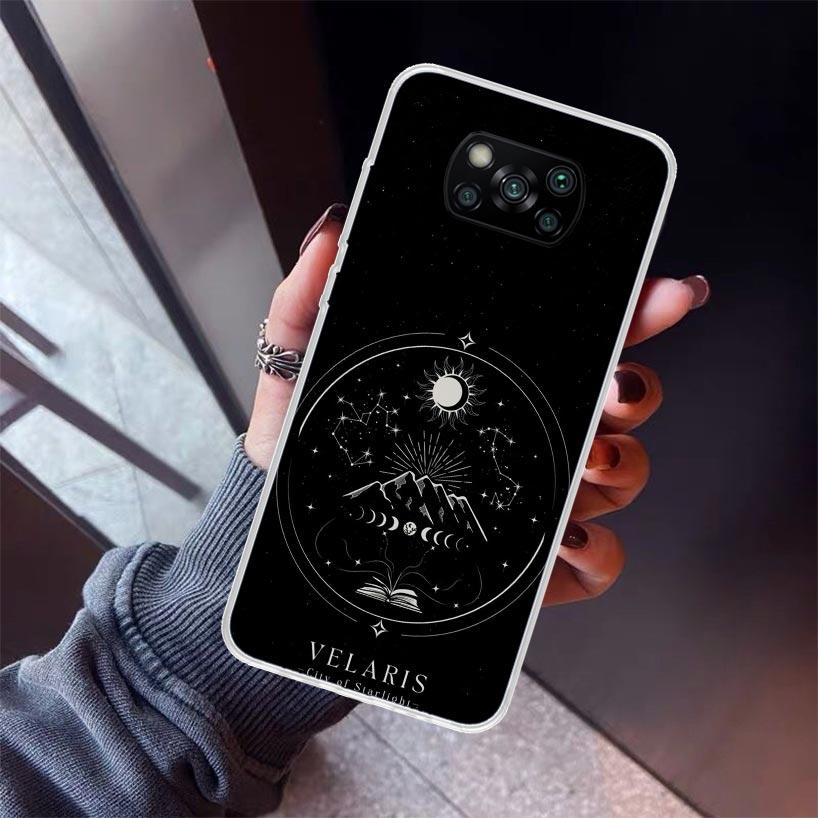 A Court of Mist Fury Sarah J Maas Phone Case For Xiaomi Poco X7 X6 X5 Pro F7 Ultra Redmi 15C 15 13 13C 12 12C 10 10A 10C 9 9A 9C
