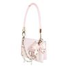DIOR DIY Style Cosmetic Bag Pink Mist Sweetheart Niche High-end Cute Versatile Atmosphere Trendy Sweet Fashion Simple Classic Exquisite New Hot