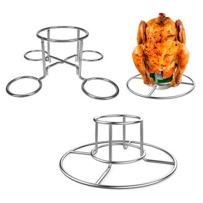 Beer Can Chicken Roaster Rack Beer Butt Chicken Stand for Grill Smooth Durable