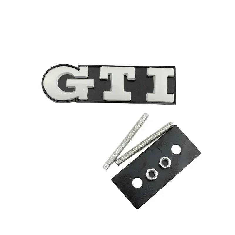 2026 Hot Sticker for Volkswagen Metal GTI Logo Car Front Grille Emblem Badge Polo Caddy Golf 4 5 6 8 Jetta Tiguan Touran Passat